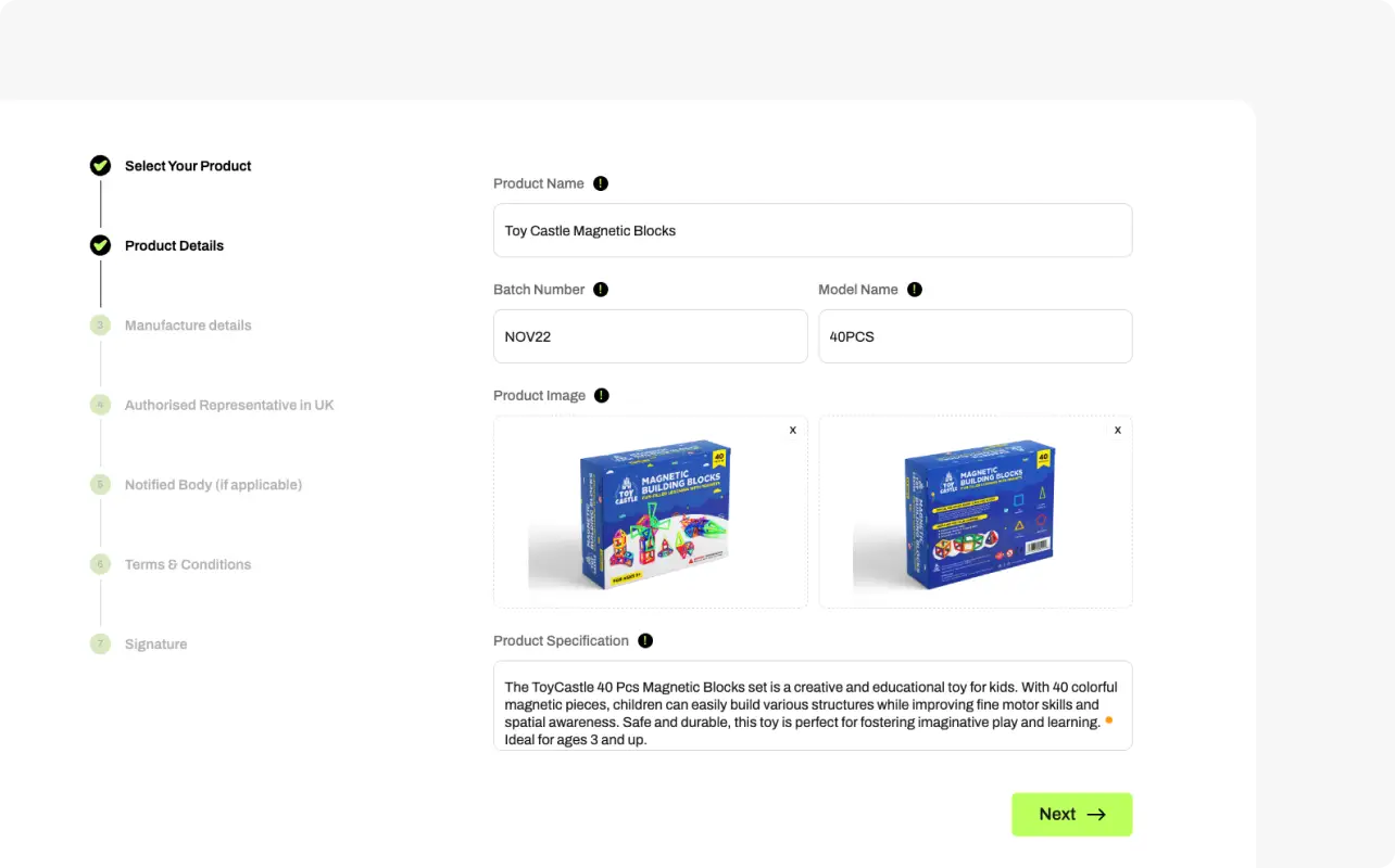 Simplified Multi-Step Process for Instant Certificate Generation